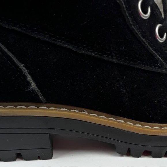 Time and Tru women’s hiker boots Sz 7.5 Suede Black - Picture 9 of 12